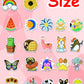 Eoaod 200Pcs Water Bottle Stickers For Kids, Cute Stickers For Water Bottles, Vinyl Waterproof Stickers Aesthetic Laptop Sticker