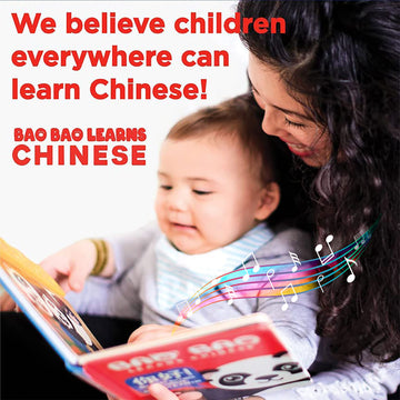 Bao Bao Learns Chinese Vol. 1, Chinese Books For Kids, Chinese New Year Gifts, Chinese Baby Book, Mandarin Chinese Board Books F