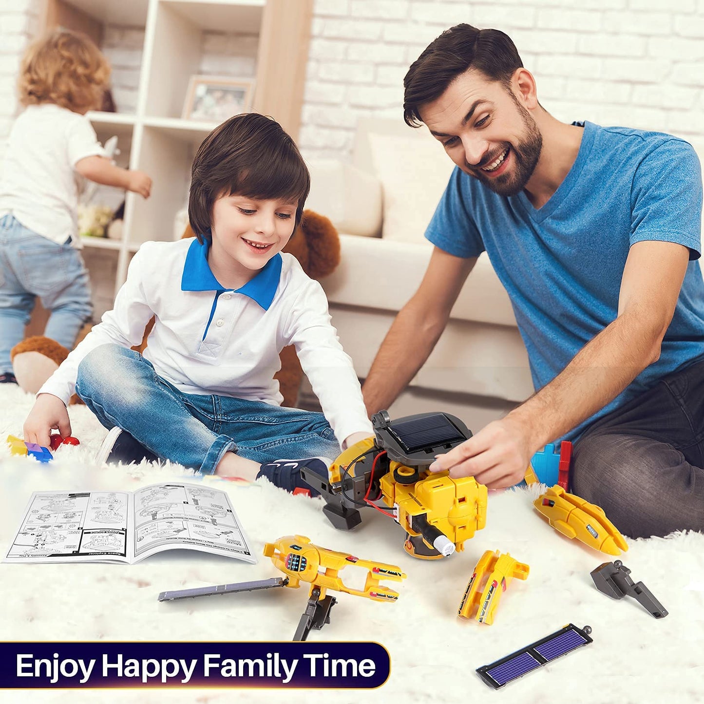 Stem Projects For Kids Ages 8-12, Science Kits, Solar Space Toys Gifts For 8-14 Year Old Teen Boys Girls, 120Pcs Building Experiments Robots For Teenage Ages 9 10 11 12.