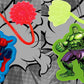 Ja-Ru Marvel Spiderman & Hulk Sticky Stretchy Fidget Toy (24 Units) Just Like Sticky Hands For Kids Bulk Treasure Box Toys For Classroom Prizes. Kids Goodie Bag Stuffers. Ab-6809-24