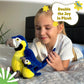 Forest & Twelfth Mom And Baby Mini Macaw, Stuffed Animal For Boys And Girls, Bird Baby Shower Decorations, Nursery Decor, Soft Stuffed Macaw, Plush Toy, Huggable