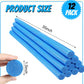 Kathfly 12 Pcs Floating Pool Noodles Foam Tube 1.5 X 35 Inches Floating Foam Tube Round Solid Noodle For Adults Swimming Craft Project(Blue)