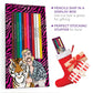 Pun Labs Exotic Colors - Tiger King Inspired Parody Colored Pencils