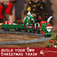 Mould King 12039 Christmas Train Building Block Kits, Electric Led Light,Train Track Vehicle Model Building Sets With Motors,Train Model Kits For Kids Age 8+/Adults-922 Pieces