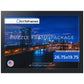 Arttoframes 26.75X19.75 Inch/68X50 Cm Black Frame For 1000 Piece Puzzles.This 1.25 Inch Custom Mdf Puzzle Frame Is Black - Comes