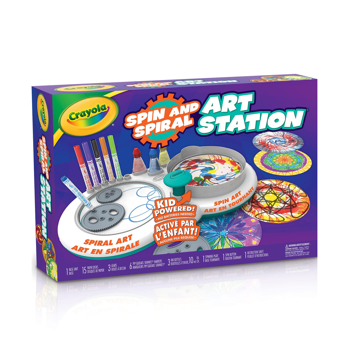 Crayola Spin & Spiral Art Station
