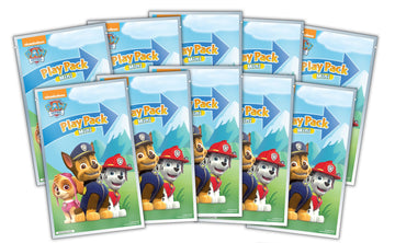 Bendon PAW Patrol Mini Coloring Book Pack - 10 Count, Blue, Includes 2 Mini Crayons & Stickers, Model 41885
