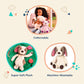 B. Toys- B. Softies-12' Plush Dog - Huggable Dog Stuffed Animal Toy – Soft & Cuddly Plush Puppy – Washable – Babies, Toddlers, Kids- Happy Hues- Cupcake Pup- 0 Months +