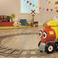 Little Tikes Cozy Train Ride-On with Track, Under Seat Storage, Working Bell, Large, Multicolor, Model 660962EUC for Kids Ages 1-5