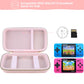 Supmay Carrying Case Compatible with WELLSTG Handheld Game for Kids -Preloaded 220 Retro Video Games, Portable Gaming Player Sto