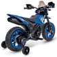 Huffy Ride On Motorcycle for Kids, Ideal for Ages 2-5 Years, 6V Rechargeable Battery, Training Wheels, Realistic Engine Sounds,