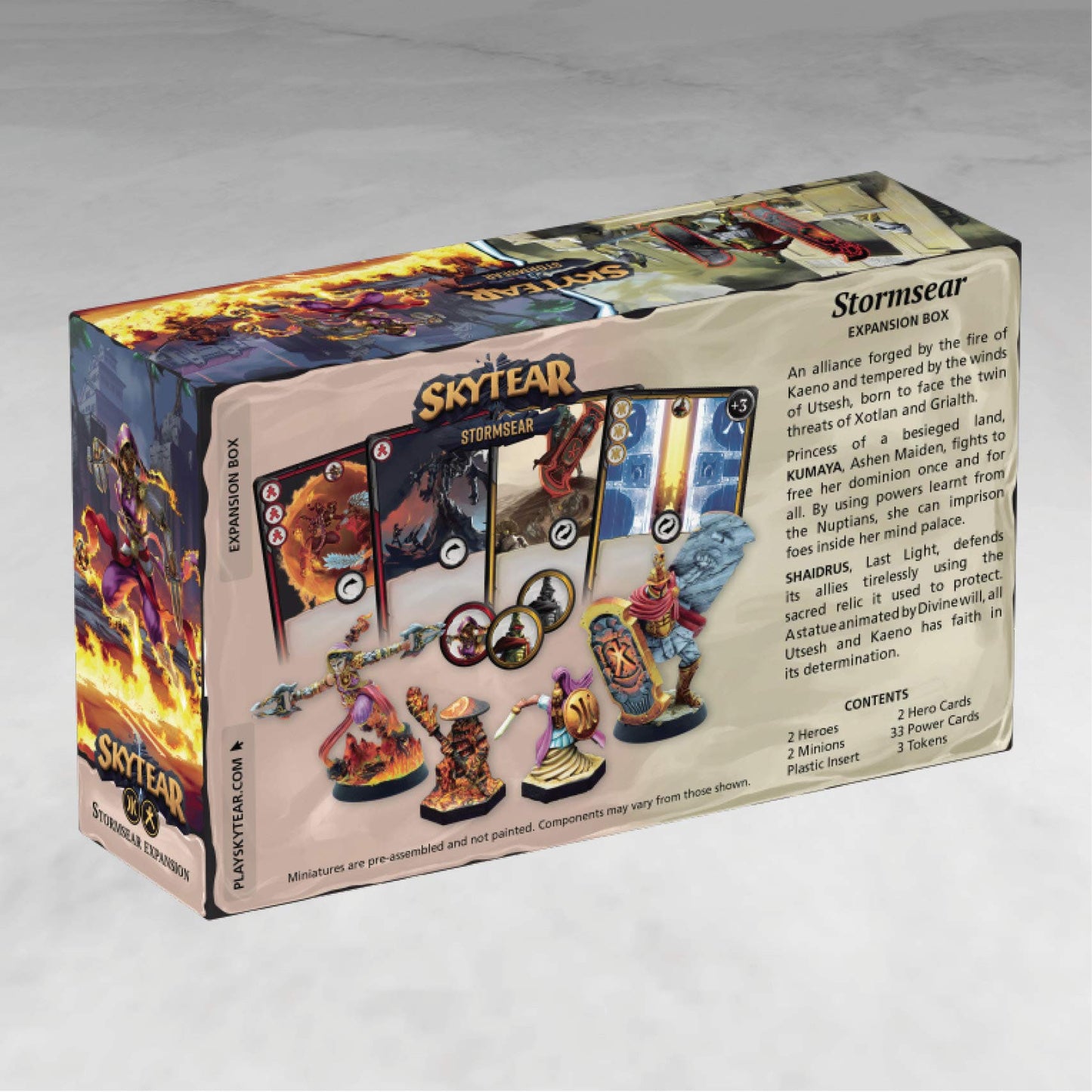 Skytear Stormsear Expansion - Strategy Game for 2-4 Players, Ages 14+, Multicolor, Model PVP20-E006-EN, 45 Min Playtime, Plastic