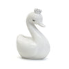 Child To Cherish Ceramic Swan Piggy Bank (Silver)