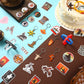 Sureio 86 Pcs Western Cowboy Party Favors Include 12 Cowboy Keychain 12 Western Cowboy Silicone Bracelets 12 Button Pins 50 Wate