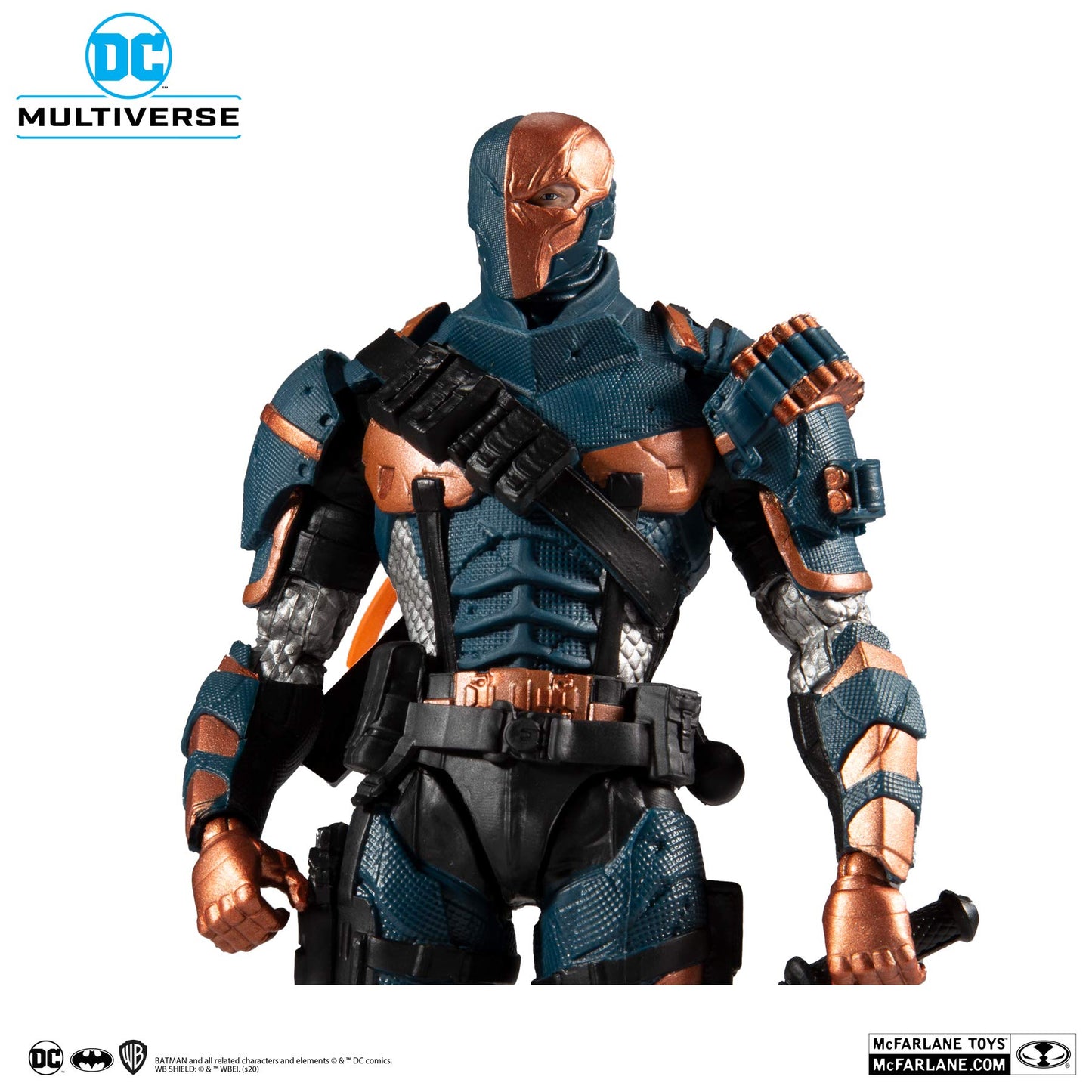 Mcfarlane Toys Dc Multiverse Deathstroke: Batman: Arkham Origins 7-Inch Action Figure, Multicolor (15342-2)