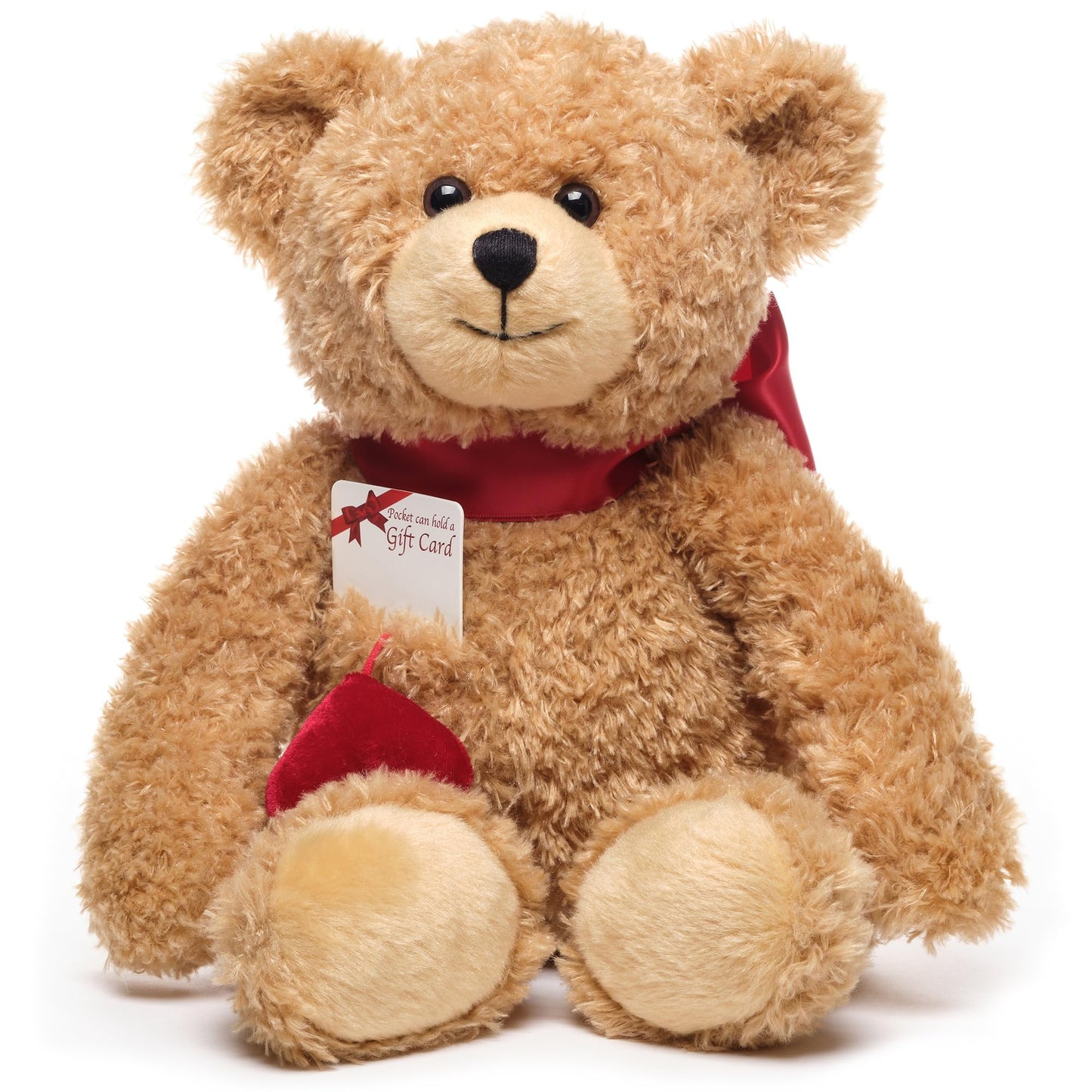 Bearington I Love You More Valentines Teddy Bear  6 in Valentine's Day Stuffed Animals  Ideal Plushies Gift for Kids & Girlfriends  for Ages 0-14
