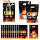 3Sscha 50Pcs Chili Fire Party Favor Bag Red Hot Pepper Flame Plastic Waterproof Goodie Bag Cook Off Contest Decoration Rectangular Gift Bags For Kids Picnic Home Theme Party Favor Supplies