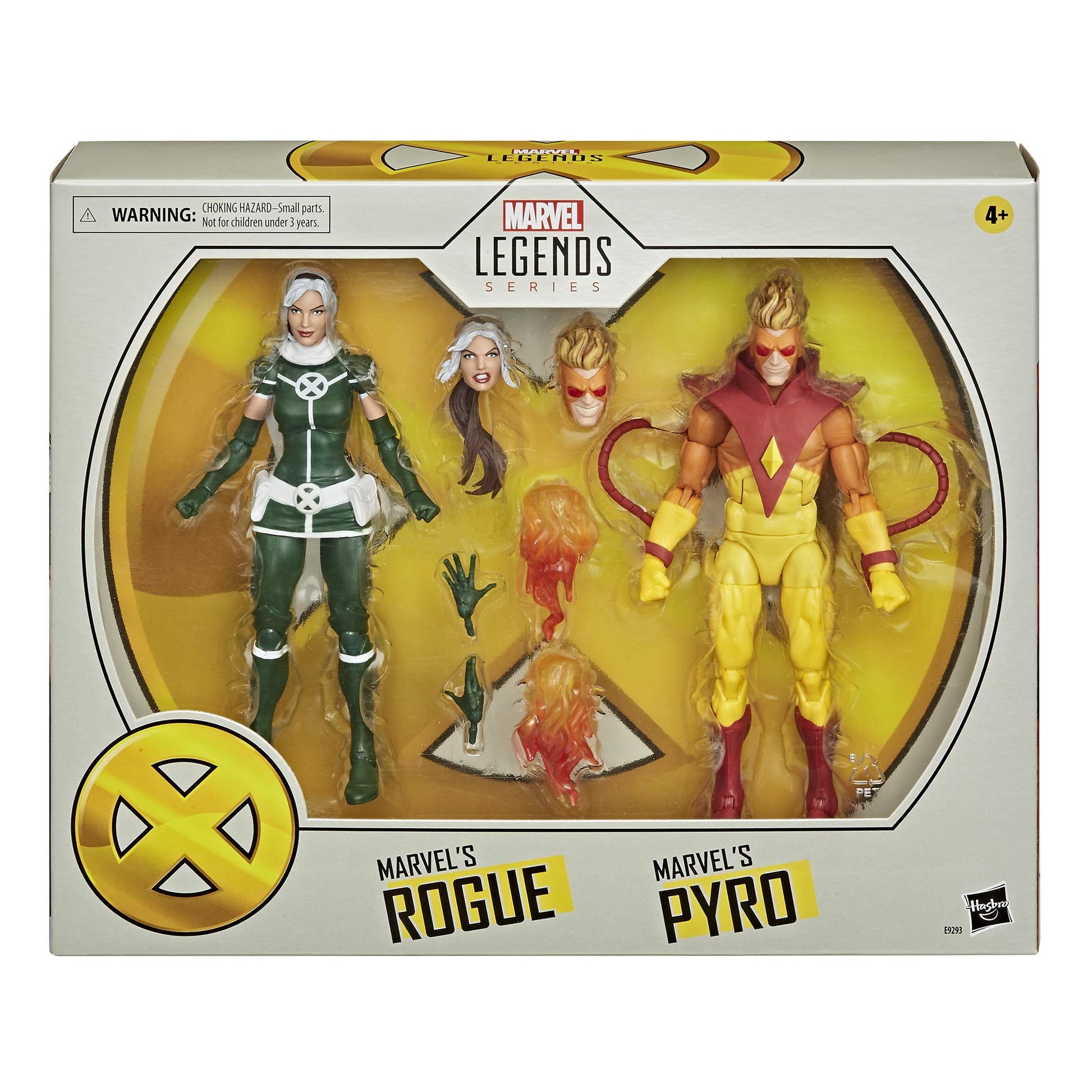 X-Men Marvel Legends: Pyro And Rogue 6 Inch Action Figure 2-Pack