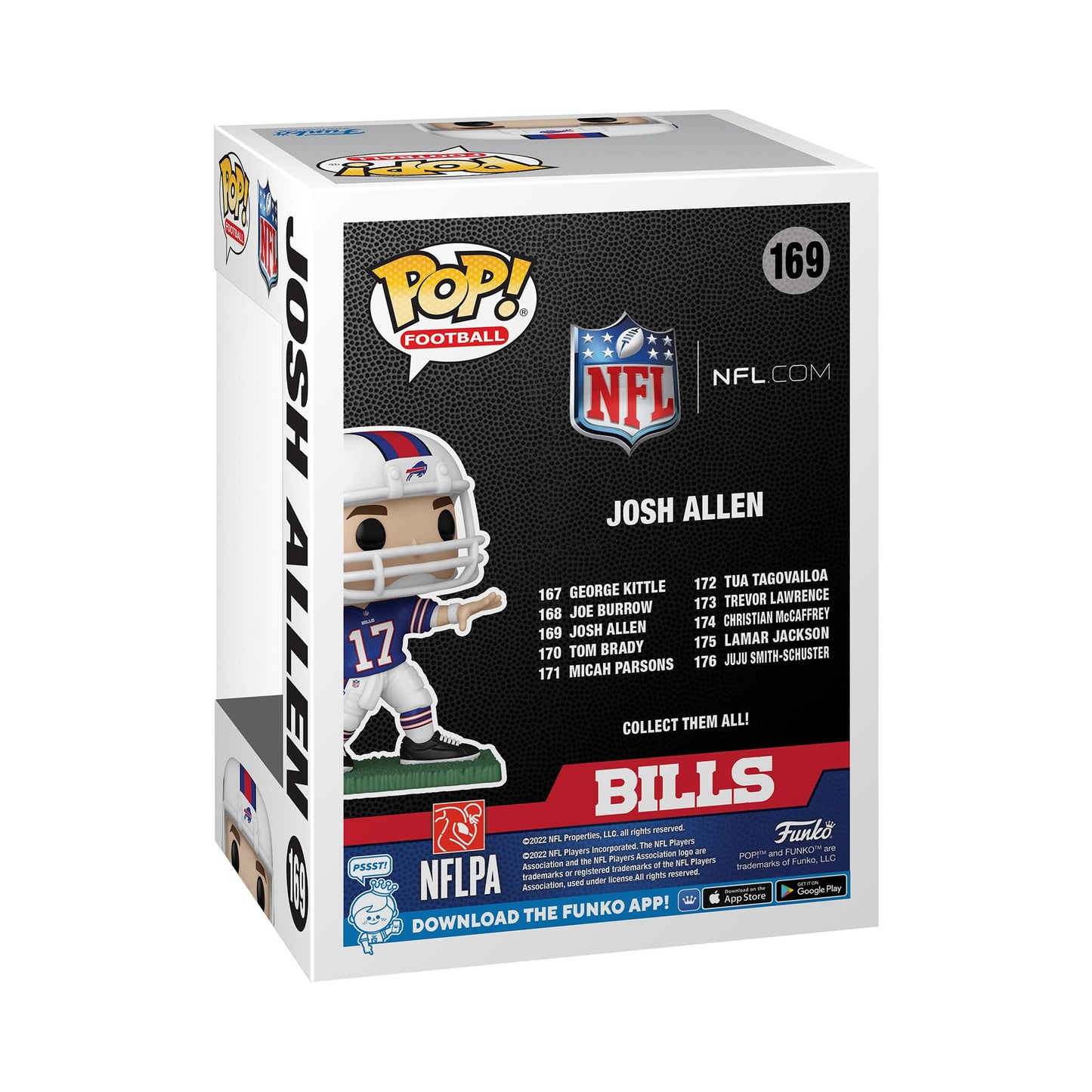 Josh Allen (Buffalo Bills) (Away Jersey) Funko Pop! Nfl Series 9
