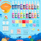 ARTPAR Magic Water Elf Toy Kit - Aqua Fairy DIY Craft Set with 20 Magic Gels & 16 Molds - Create Your Own Squishy Water Pets - F