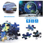 Jumbo Floor Puzzle For Kids Ages 4-8,Space Earth Jigsaw Puzzles,48 Piece Astronaut Large Puzzles For Toddler Ages 3-5,Preschool Learning Planets Earth Toys Christmas Birthday Gift For Boys Girls