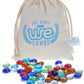 We Games Replacement Glass Mancala Stones In Assorted Colors