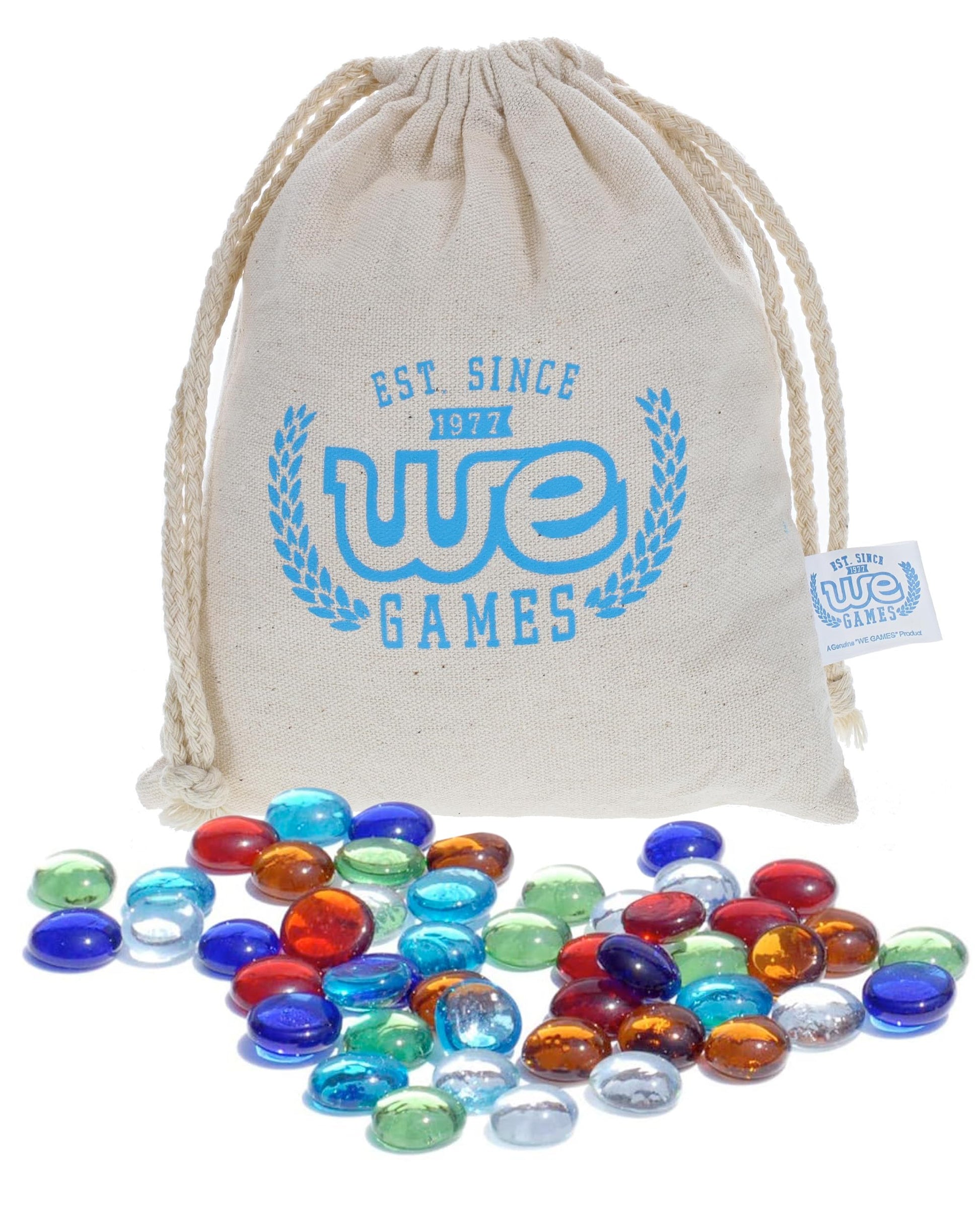 We Games Replacement Glass Mancala Stones In Assorted Colors
