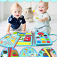 Exorany Busy Board Montessori Toys For 1 2 3 4 Year Old Boy Girl Birthday Gifts, Busy Book Sensory Learning Toys For Toddlers 1-