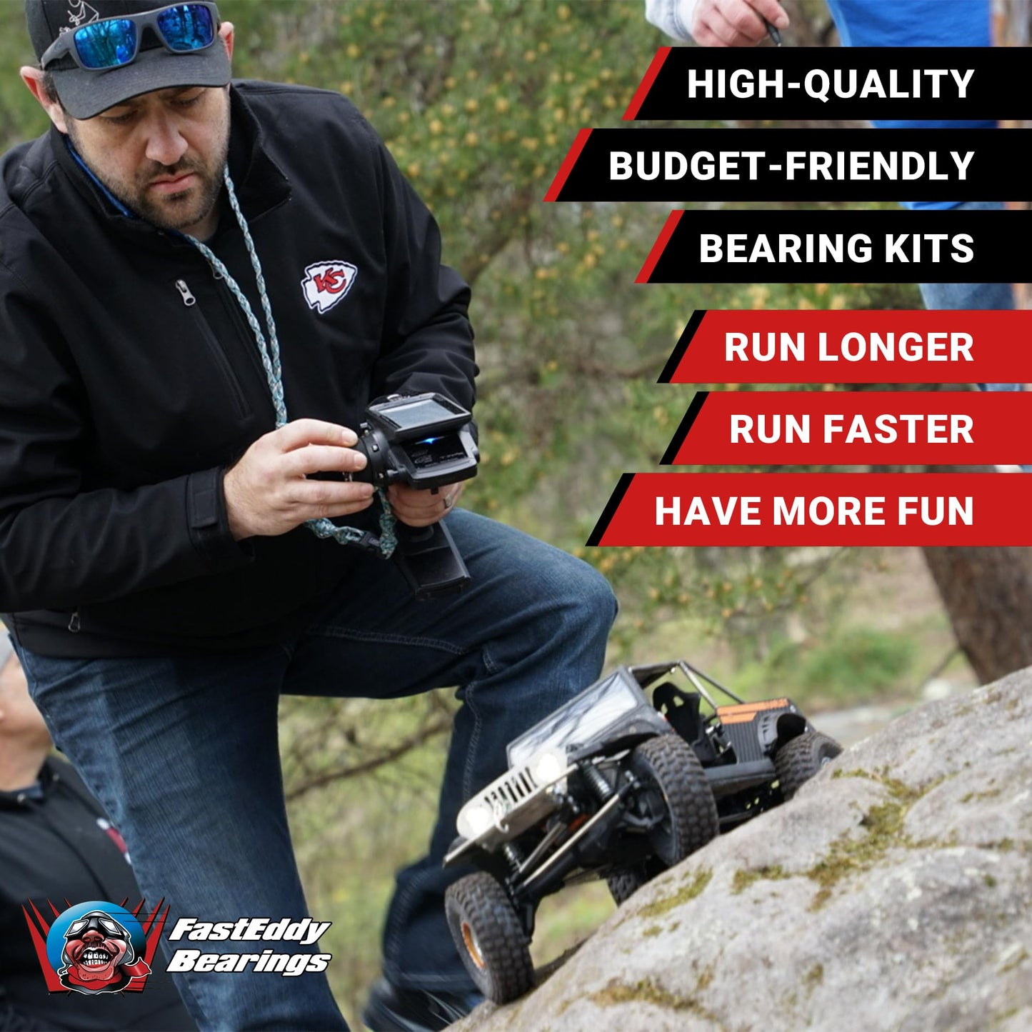 FastEddy Bearings Compatible with Duratrax Evader BX Electric Sealed Bearing Kit