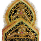 Bookmycostume Ravana Lankesh Crown Mukut Kids & Adults Fancy Dress Costume Accessories Free Size Golden/Black