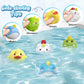 Taseyok Toddler Bath Toys, Baby Bathtub Toys With Elephant Shower Sprays And Slide Track, Fishing Floating Animals Toys, Creativ