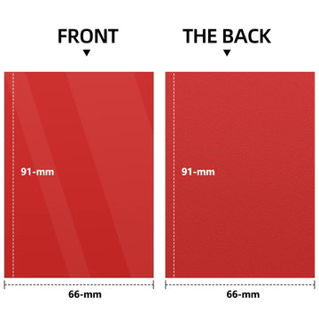 1000 Counts Card Sleeves, Matte Card Sleeves Deck Card Protectors, Trading Card Sleeves Fit For Mtg, Baseball Cards, Sports Cards, Game Cards (Matte Red)