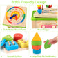 Woodmam Wooden 7-In-1 Activity Cube| Montessori Toys For 1 2 3 Year Old Toddlers| Baby Educational Developmental Toys |One Year Old Boys Girls First Birthday Gifts |Bonus Sorting & Stacking Board