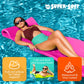 TRC Recreation Splash 1.25 Thick Foam Pool Float Lounger w/ Headrest for Lounging & Sunbathing in Swimming Pools  Beaches & Lakes  70 x 26
