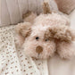 MON AMI 10-Inch Plush Puppy Toy | Soft Brown Stuffed Dog | Premium Handcrafted | Ideal for Kids & Nursery Decor | Model ST1144