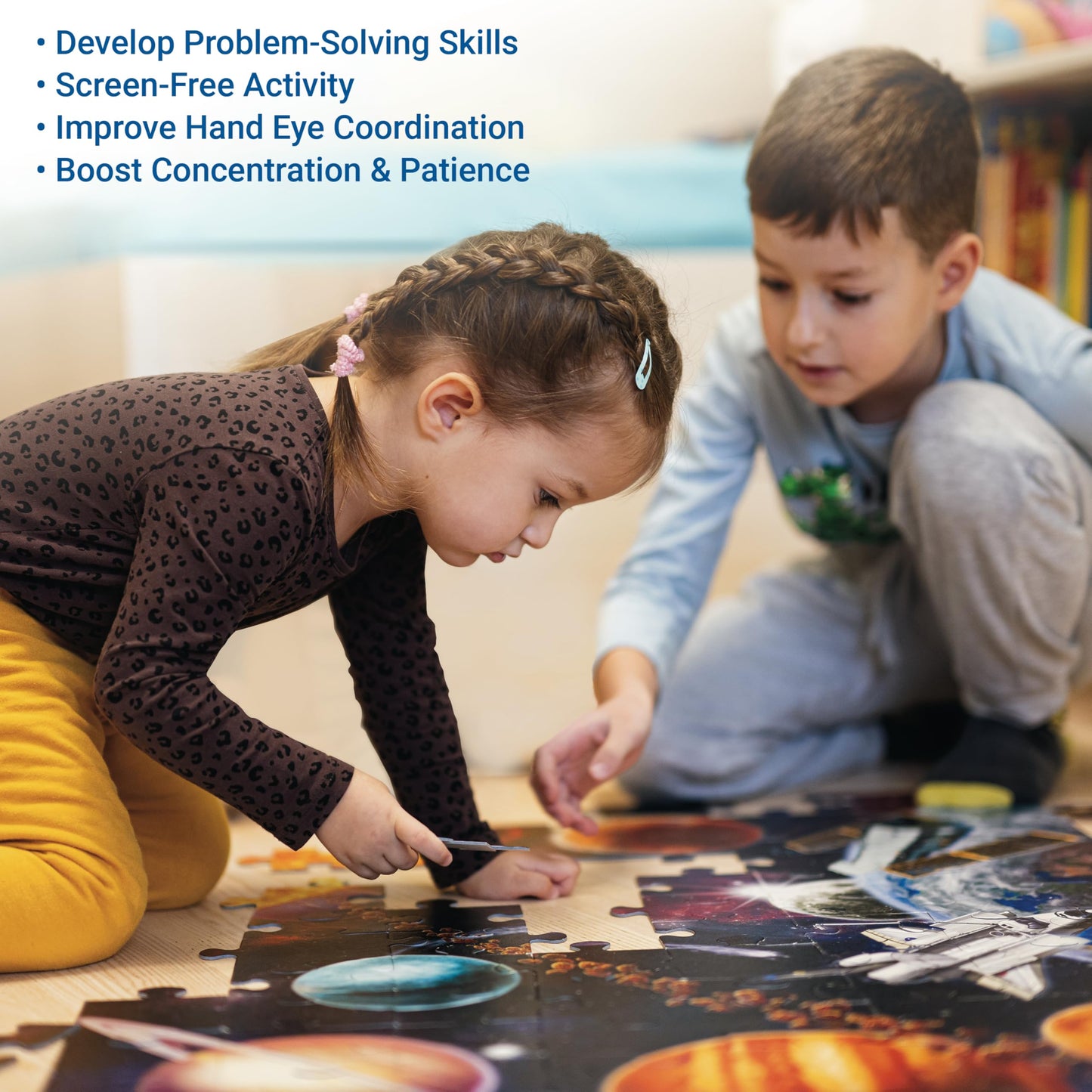 Ravensburger Rapunzel, Red Riding Hood, And The Frog King Puzzle Set | 3 X 49-Piece Jigsaw Puzzles | Unique Piece Design | Fosters Brain Development In Kids | Fsc Certified Materials