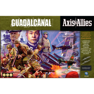 Renegade Game Studios Axis & Allies: Guadalcanal Strategy Board Game For 2 Players | Ages 12+ | 120-80 Min