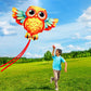 Hengda Kite 3 Pack Of Kites,Owl And Bee And Chick Kite,For Kids Beginners And Adults Cute Design High Definition Printing Easy T