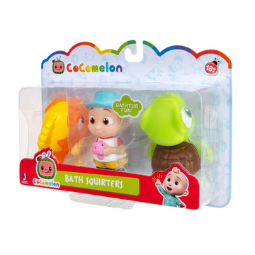 Cocomelon Cmw0030 Bath Fun Friends Jj, Fish & Turtle Bath Toy For Children From 18 Months