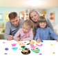 Vkpi 4 Pieces Eva Foam Art Crafts Gift Kit, Creative Make Your Own Princess, Cartoon Foam Paper Craft Projects For Kids Ages 4+