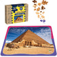 Webby Kid Pyramid of Giza Wooden Jigsaw Puzzle, 108 Pieces