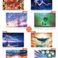 Mini Jigsaw Puzzles for mature-themeds (8 Packs) 234PCS Puzzle with Reference Blueprint  Micro Puzzle  Comes with Tweezers for Small Puzzles  Suitable As a Gift (8 pcak -1)