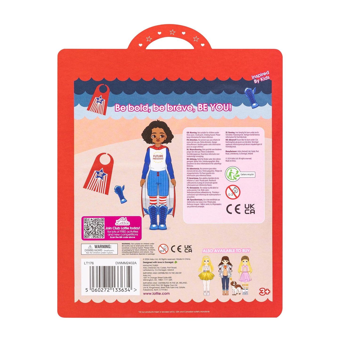 Lottie Future President Doll Outfit Set and Accessories