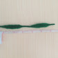 Caryko Fuzzy Bump Chenille Stems Pipe Cleaners, Pack of 100 (Green)