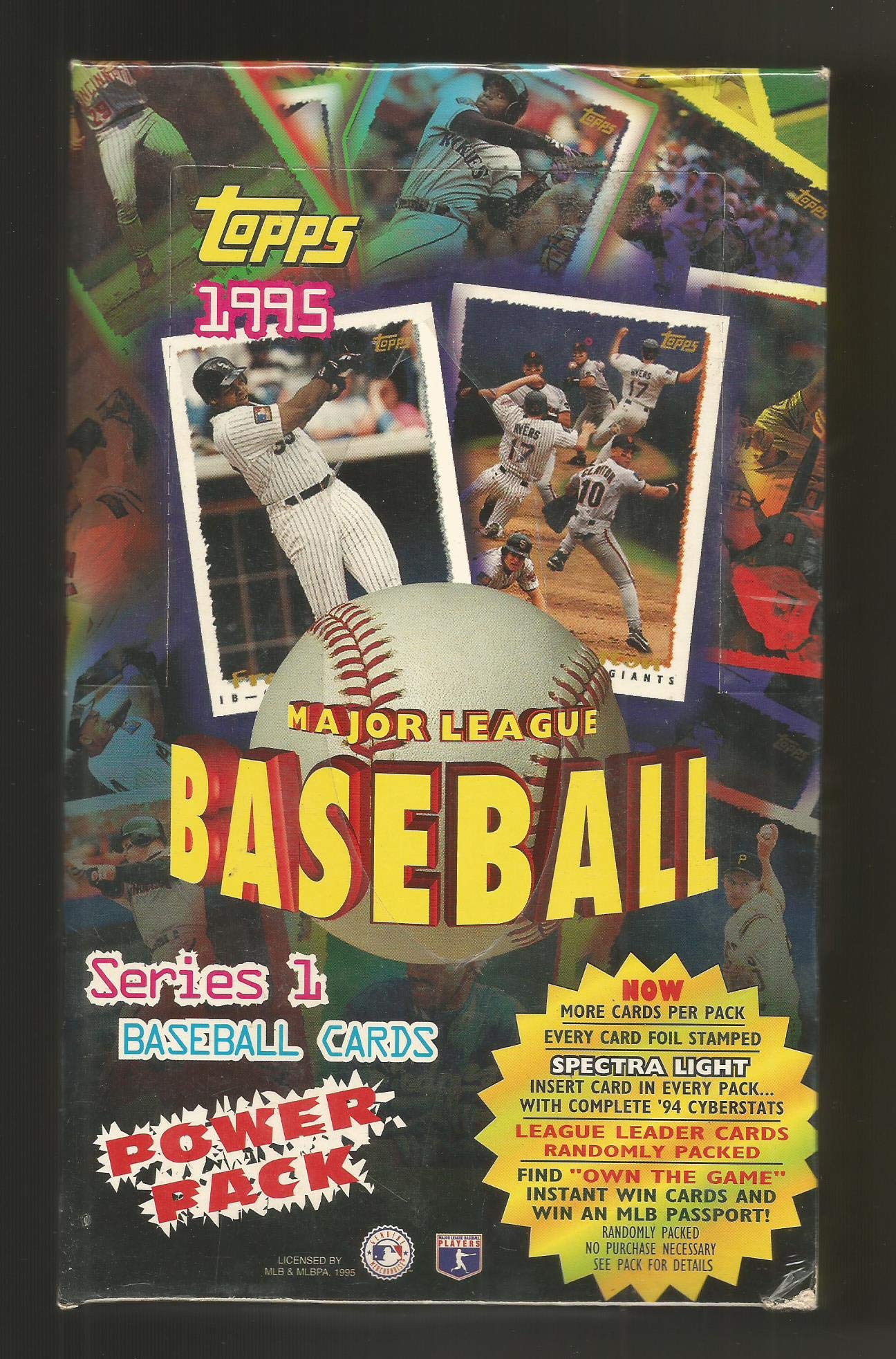 Topps 1995 Major League Baseball Cards Series 1 36 Power Packs