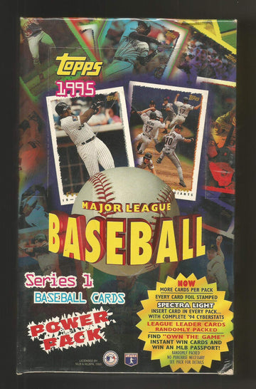 Topps 1995 Major League Baseball Cards Series 1 36 Power Packs