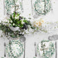 Sage Greenery Baby Shower Party Supplies Disposable Paper Plates Napkins Cups And Tablecloth For Boho Greency Party Decorations,