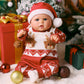 Babeside Festive Style Lifelike Reborn Baby Dolls - 20 Inch Feeling Realistic-Newborn Baby Dolls, Real Life Xmas Baby Dolls With Gift Box And Toy Accessories Gift For Kids Age 3+