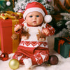 Babeside Festive Style Lifelike Reborn Baby Dolls - 20 Inch Feeling Realistic-Newborn Baby Dolls, Real Life Xmas Baby Dolls With Gift Box And Toy Accessories Gift For Kids Age 3+