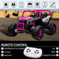 Nitoess Xxxl 2 Seater 24V Ride On Truck For Kids, 2Wd/4Wd Ride On Utv With Remote Control, Max Load Capacity 200Lbs,4 Powerful M